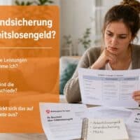 Grundsicherung oder Arbeitslosengeld - oder beides?