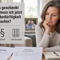 Hausverkauf bei Pflegebedürftigkeit