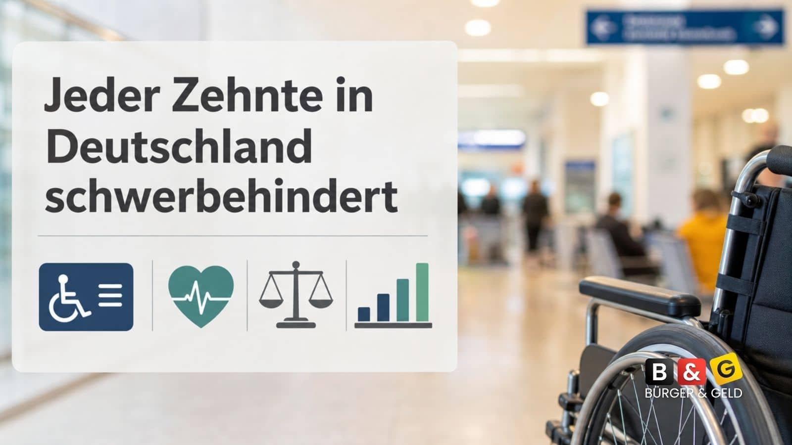 Schwerbehindert: Jeder Zehnte in Deutschland betroffen – Statistikamt deckt überraschenden Hauptgrund auf