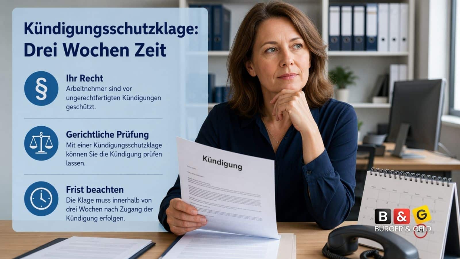Kündigungsschutzklage vor dem Arbeitsgericht