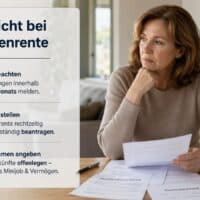 Meldepflichten bei der Witwenrente