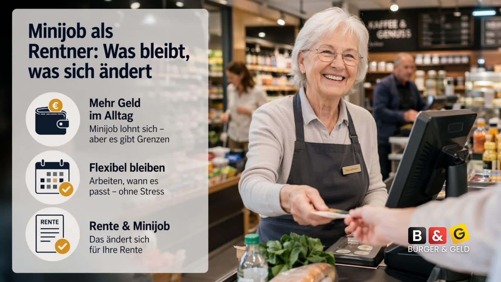 Minijob für Rentner bleibt