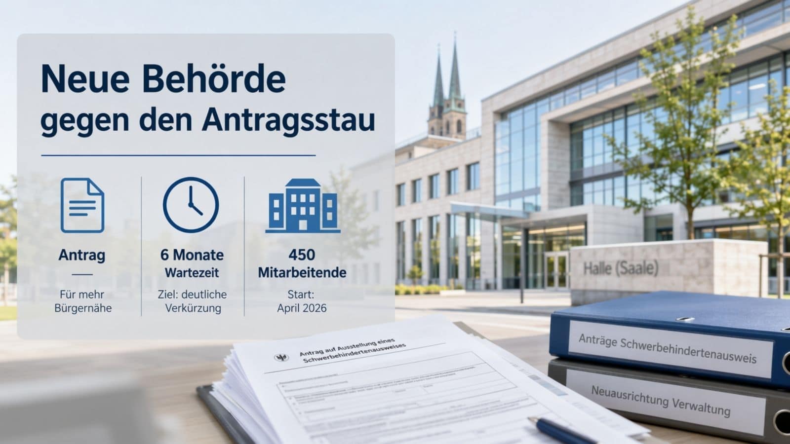 Monatelange Wartezeit auf den Schwerbehindertenausweis: Neue Behörde soll in Sachsen-Anhalt jetzt für Tempo sorgen