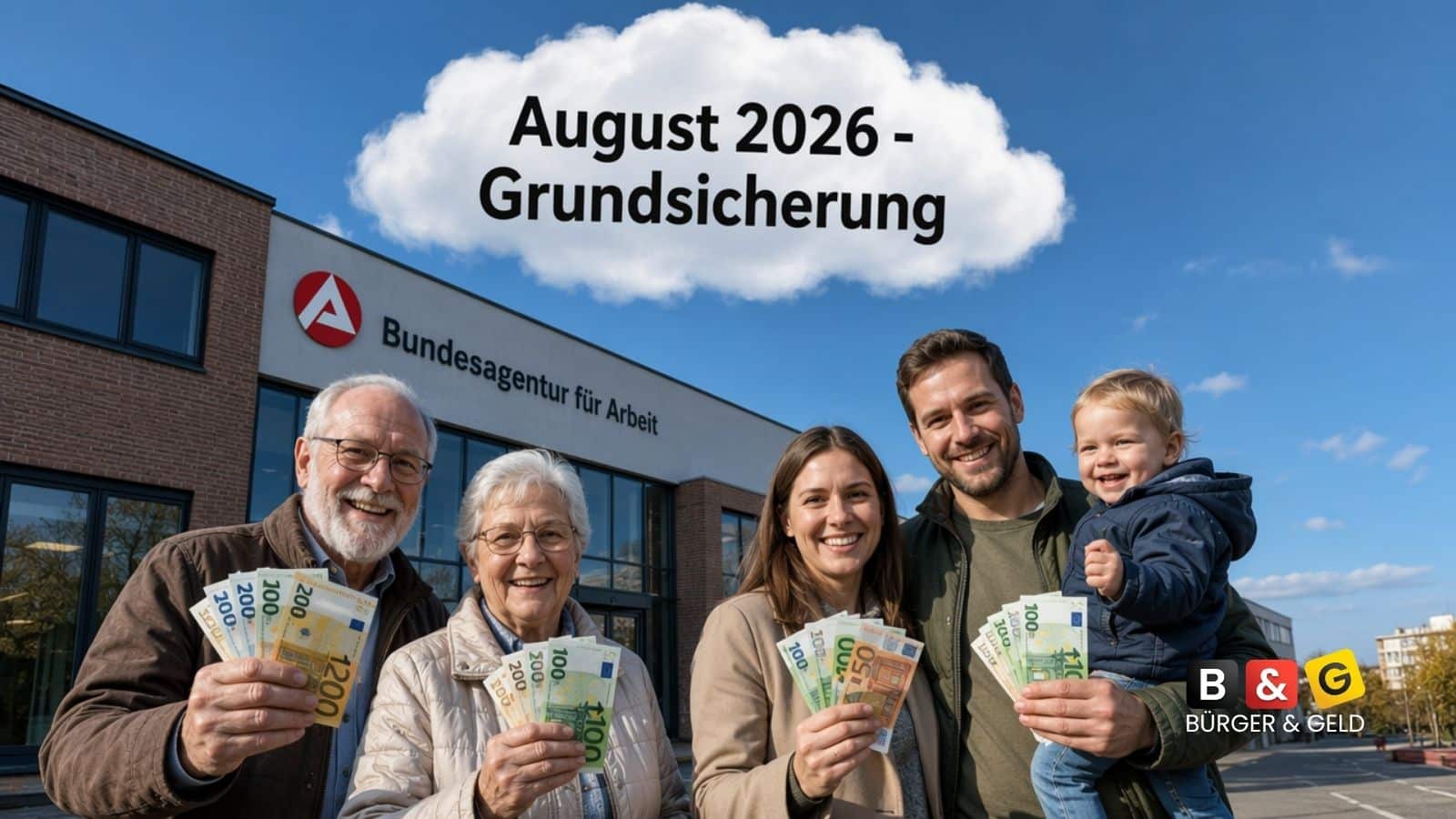 Neue Grundsicherung: Auszahlung für August 2026