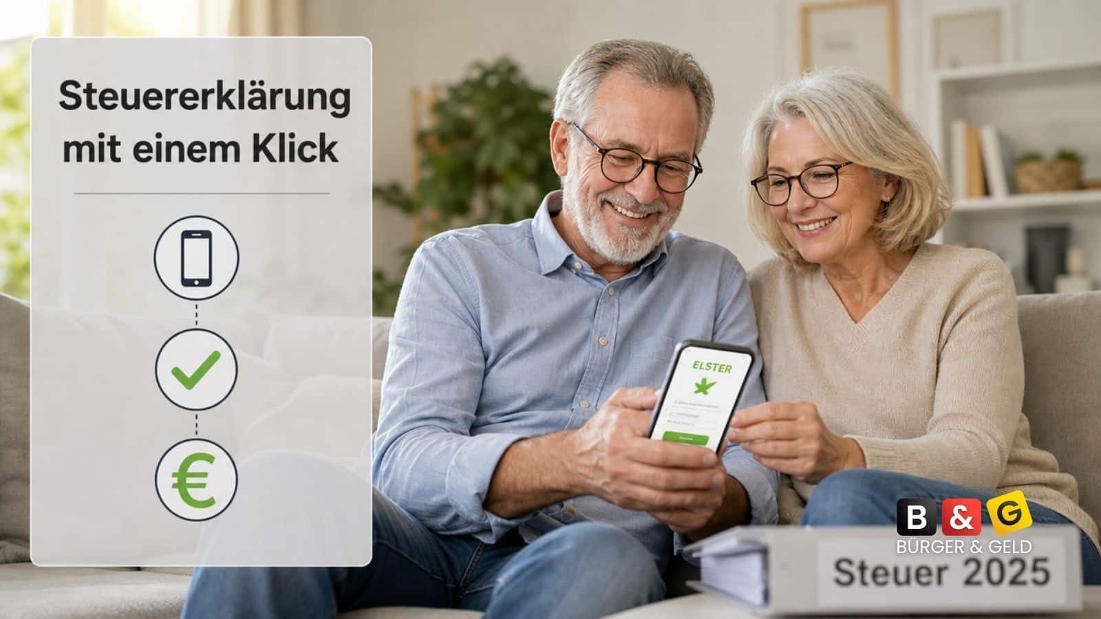 Online Ein-Klick-Steueerklärung für Rentner