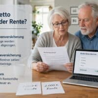1.000 und 2.000 Euro Rente: Wie viel kommt wirklich netto an? Vergleich und Tabelle! 5 1000 und 2000 Euro Rente im Netto - Brutto - Vergleich