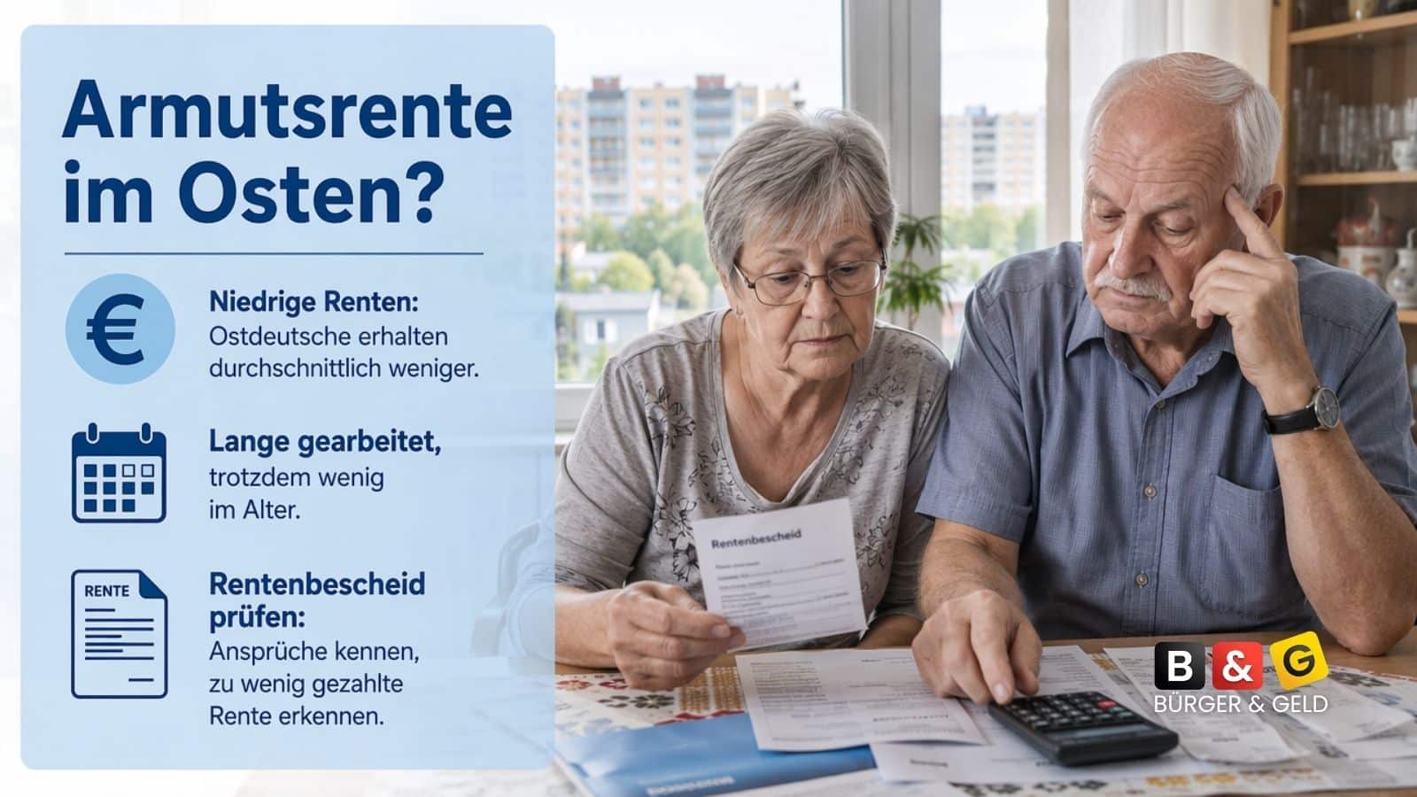 Armutsrente im Osten?