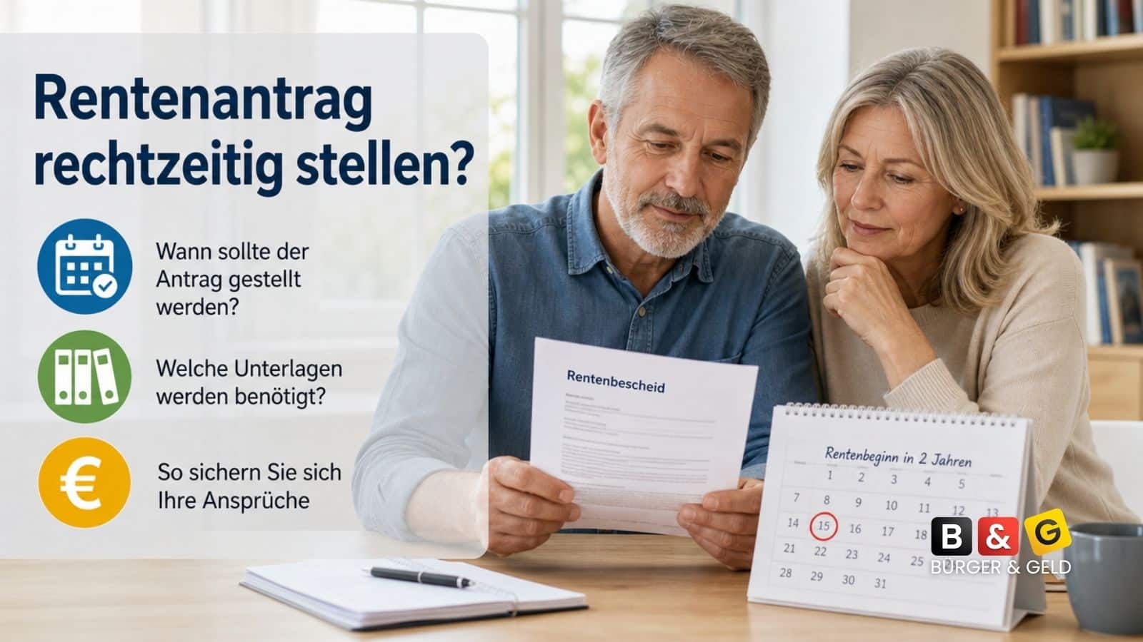 Rentenantrag: 2 Jahre im Voraus stellen? Hilft das?