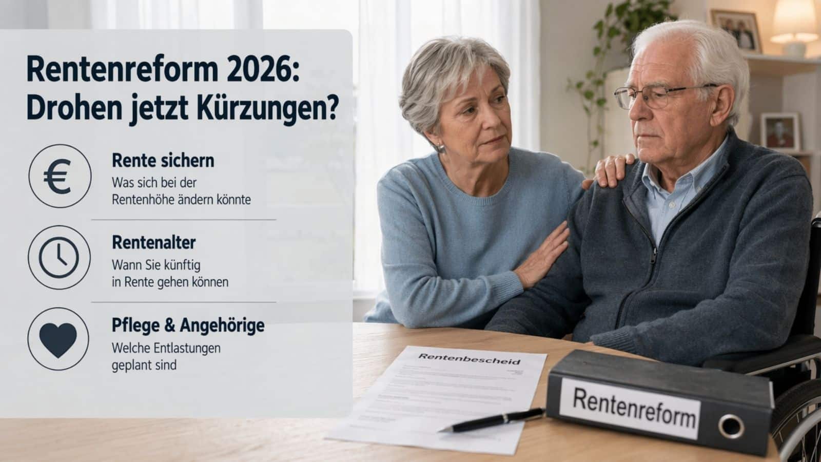 Rentenreform mit großen Kürzungen