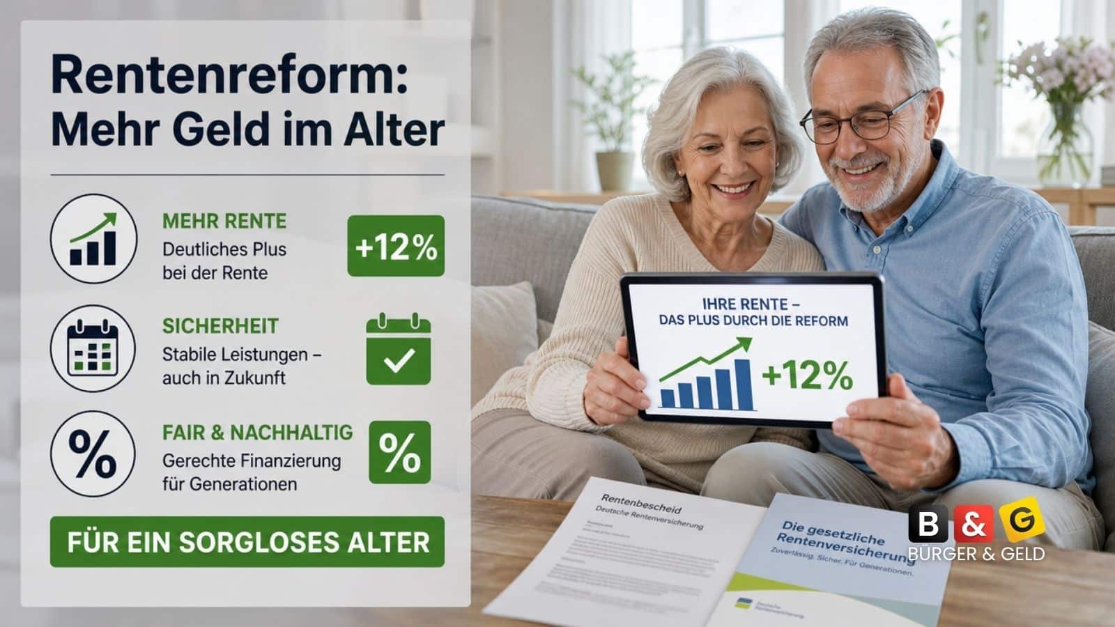 Rentenreform: Plus an Geld (Rente)