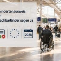 Schwerbehindertenausweis im Ausland: Nur zwei Nachbarländer sagen Ja