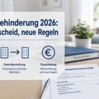 Achtung bei Neufeststellung: Dieser Fehler löscht Ihren Behinderten-Pauschbetrag 2026