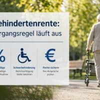 Früher in Rente trotz Schwerbehinderung: Letzte Übergangsregelung läuft aus