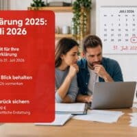 Steuererklärung Abgabefrist 31. Juli 2026