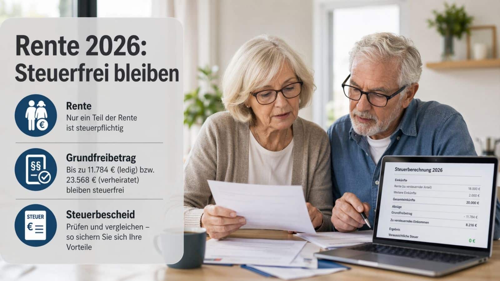 Neue Renten Steuertabelle 2026