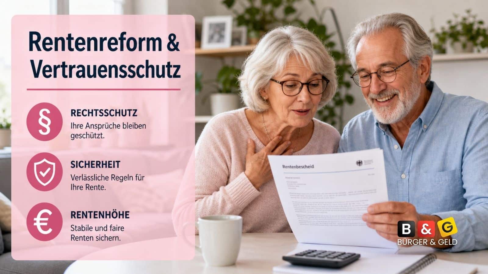 Rentenreform und Vertrauensschutz