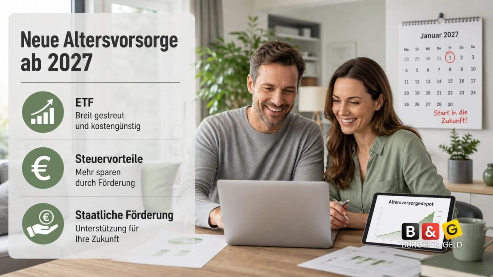 Zusatz Rente 2027: Altersvorsorgedepot