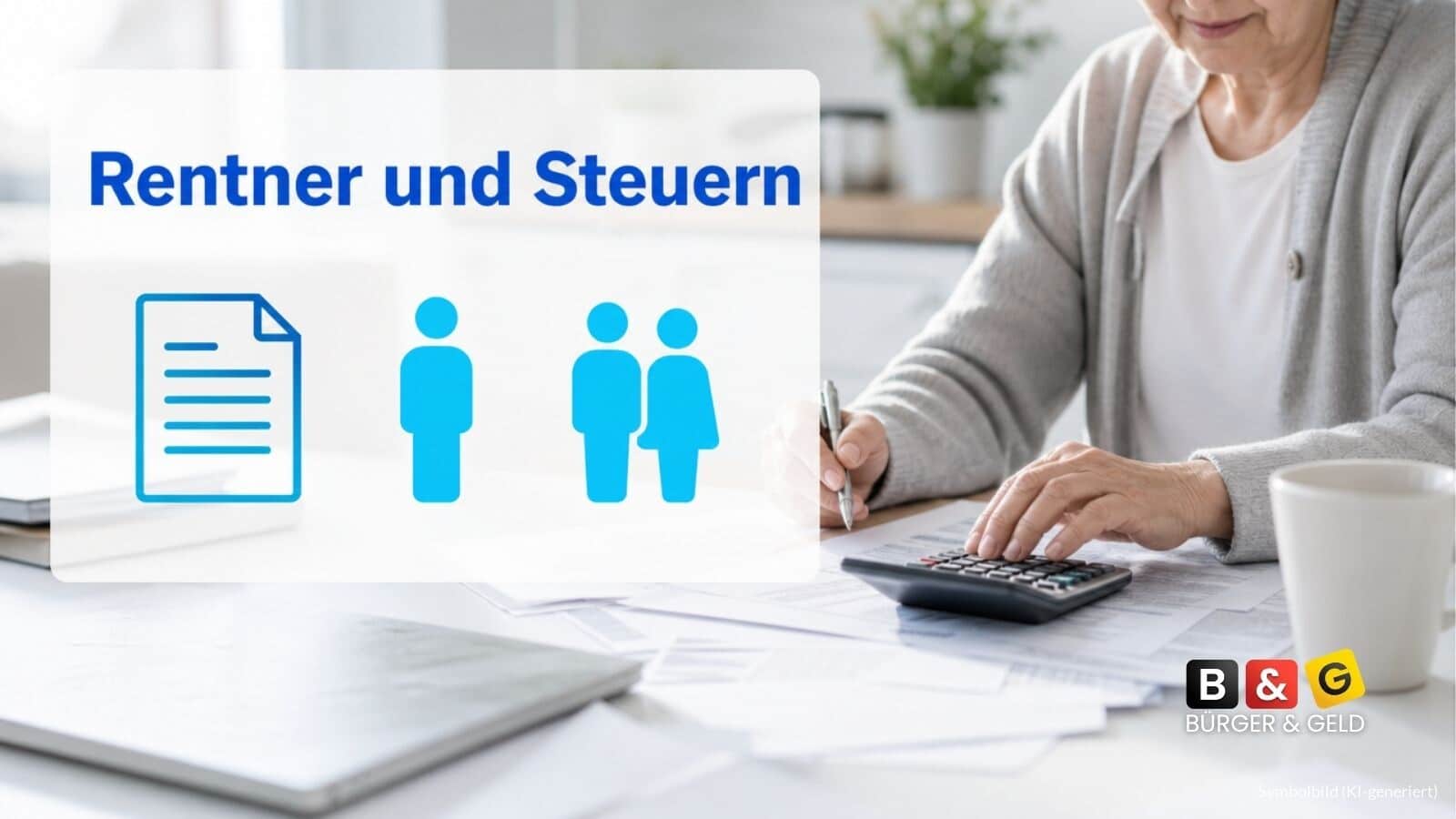 Alleinstehende Rentner zahlen häufiger drauf: Warum fast jeder 2. Rentner Steuern nachzahlen muss