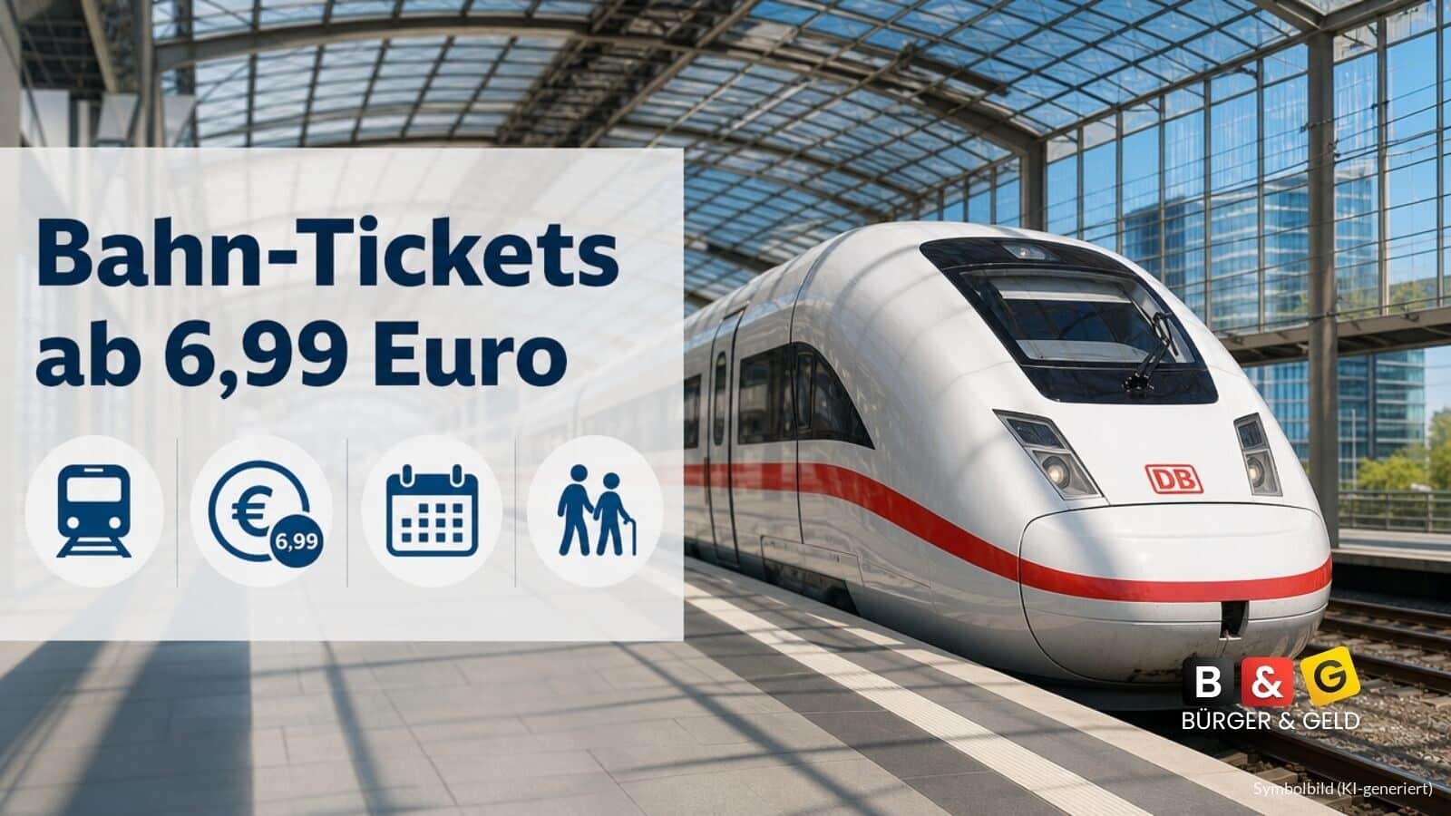 Kleine Rente, große Reise: Mit diesem Bahn-Trick kommen Rentner für unter 7 Euro ans Ziel