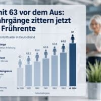 Rente mit 63 vor dem Aus: Diese Jahrgänge zittern jetzt um ihre Frührente