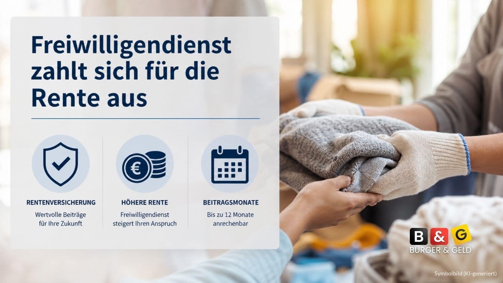 Freiwilligendienst zahlt sich doppelt aus: Wie FSJ und BFD die spätere Rente erhöhen