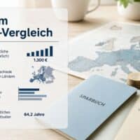Rentenvergleich Europa: Luxemburg, Österreich und die Niederlande zahlen deutlich mehr als Deutschland