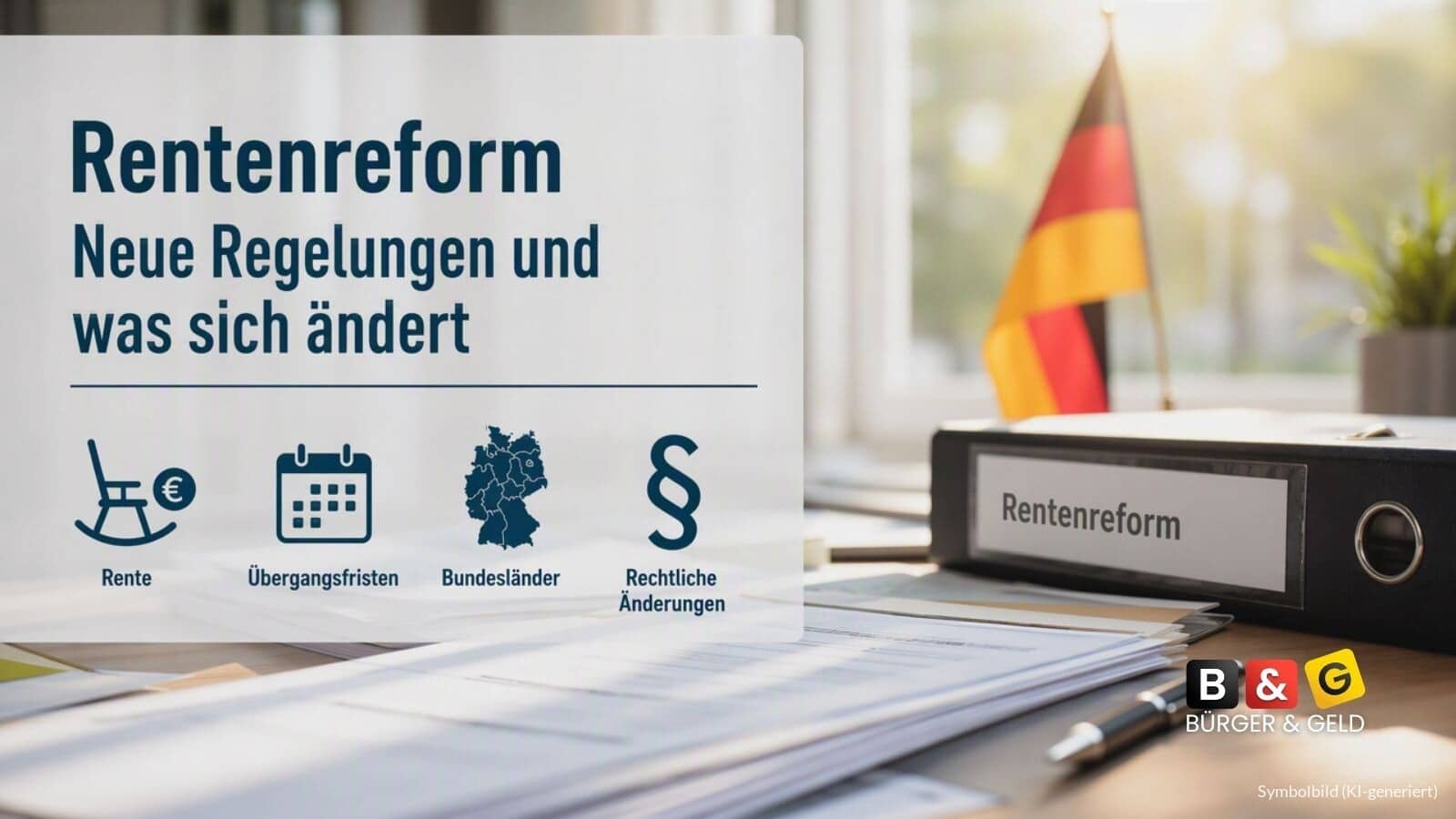 Rente ab 63 vor dem Aus: 7 Ostdeutsche Landeschefs formieren Widerstand