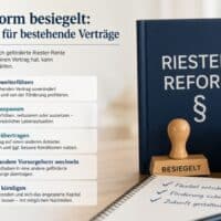 Riester vor dem Aus: Fünf Optionen für bestehende Verträge