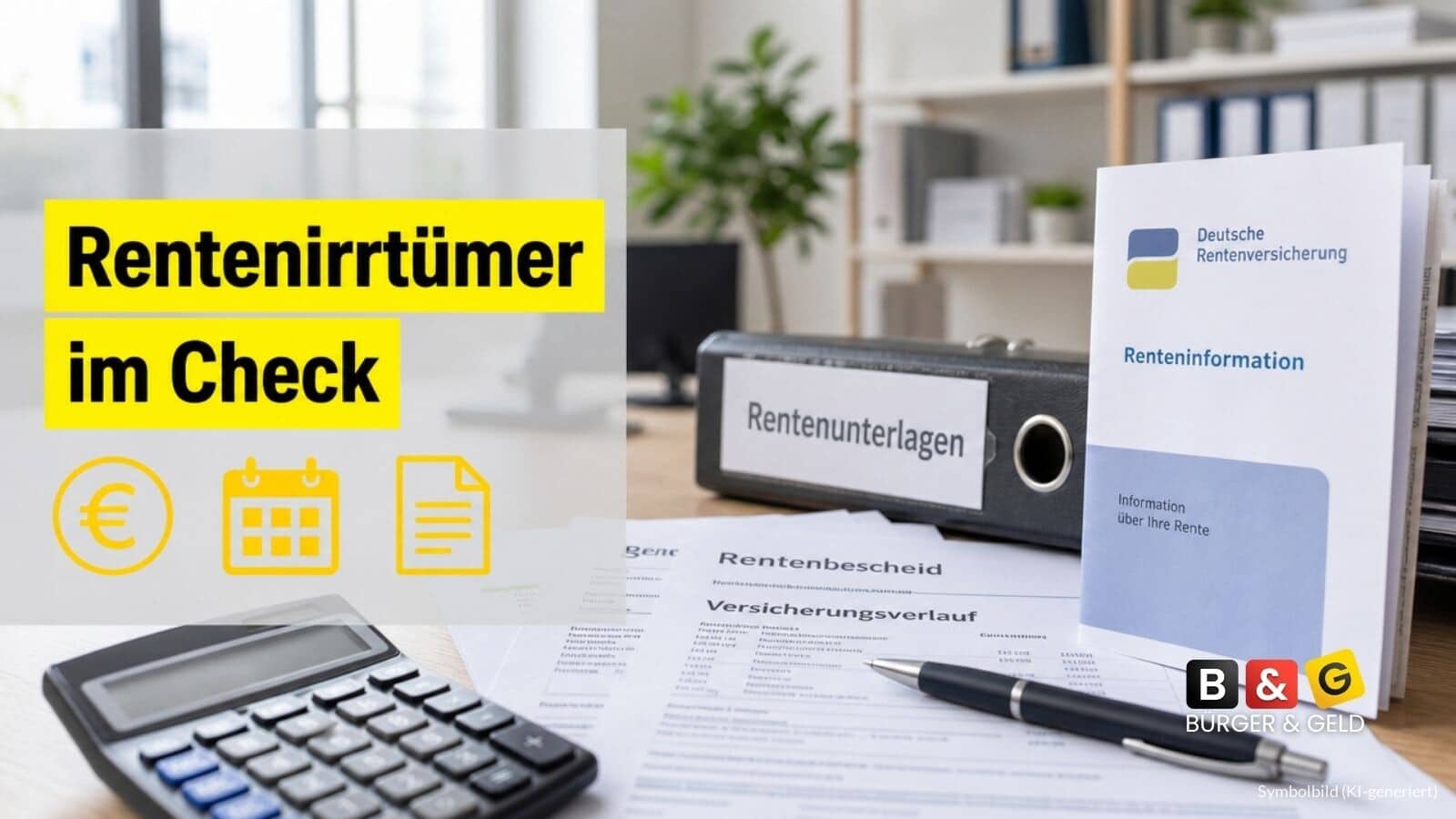 Vorsicht: Sechs Rentenirrtümer, die im Ruhestand teuer werden können