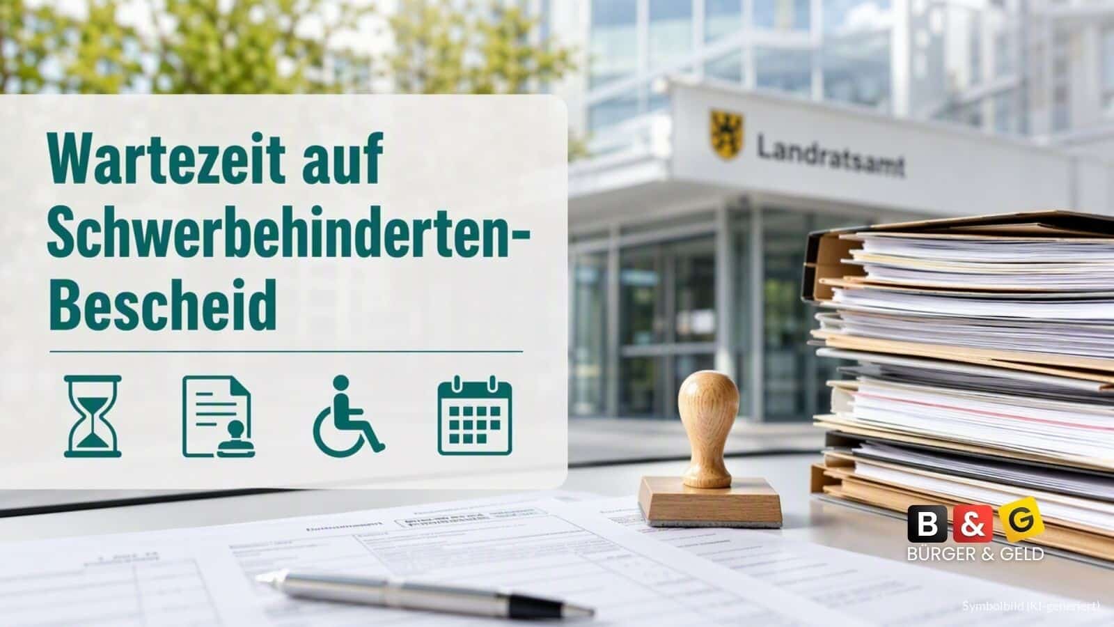 Feststellung der Schwerbehinderung: Wartezeit von bis zu neun Monaten