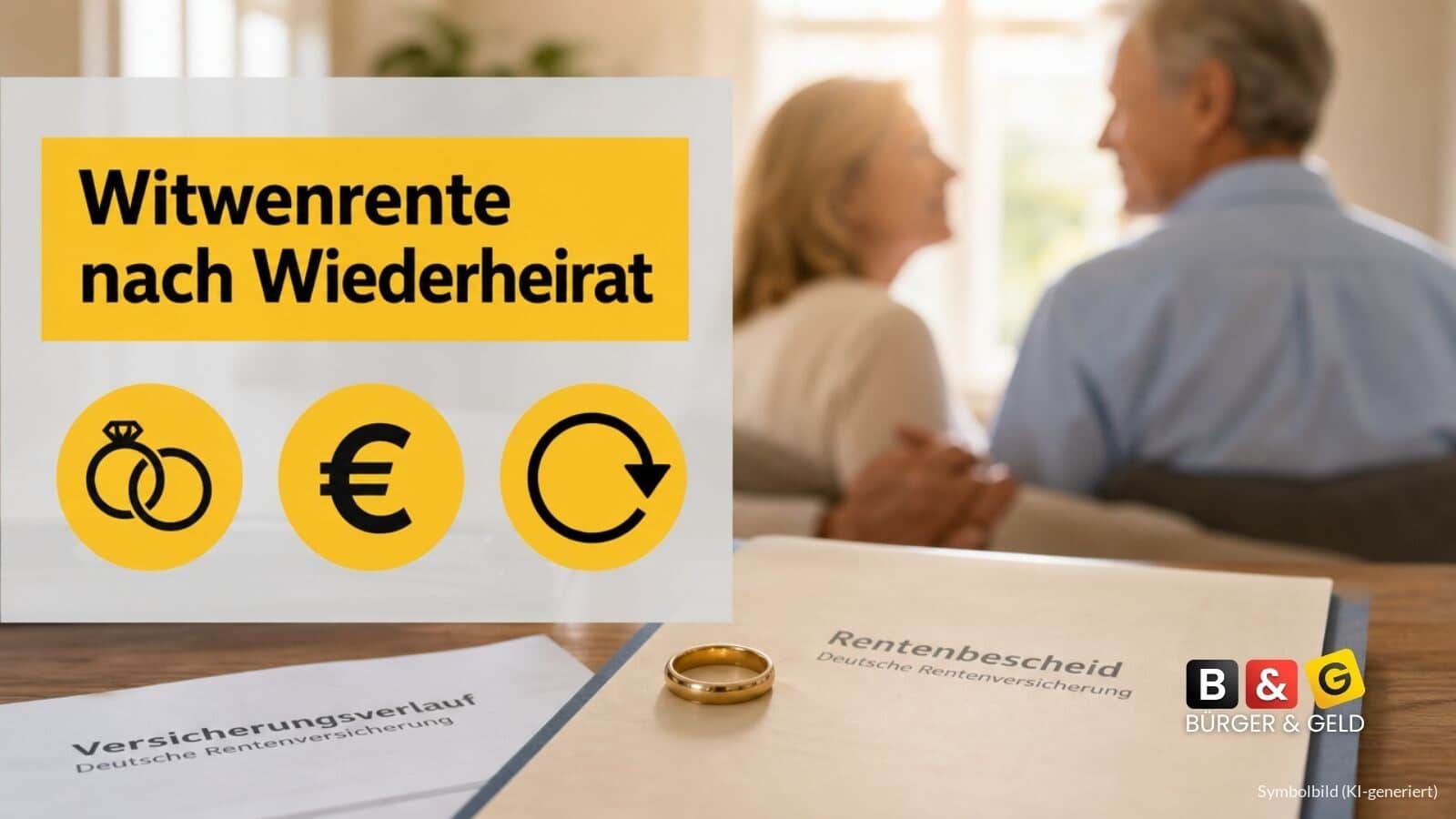 Wiederheirat beendet Witwenrente – doch der alte Anspruch kann zurückkehren