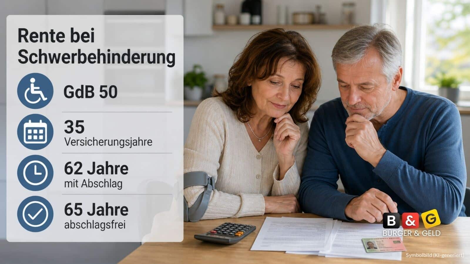 Änderungen Schwerbehinderung Rente
