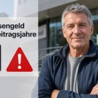 Arbeitslosengeld und Rente nach 45 Betragsjahren