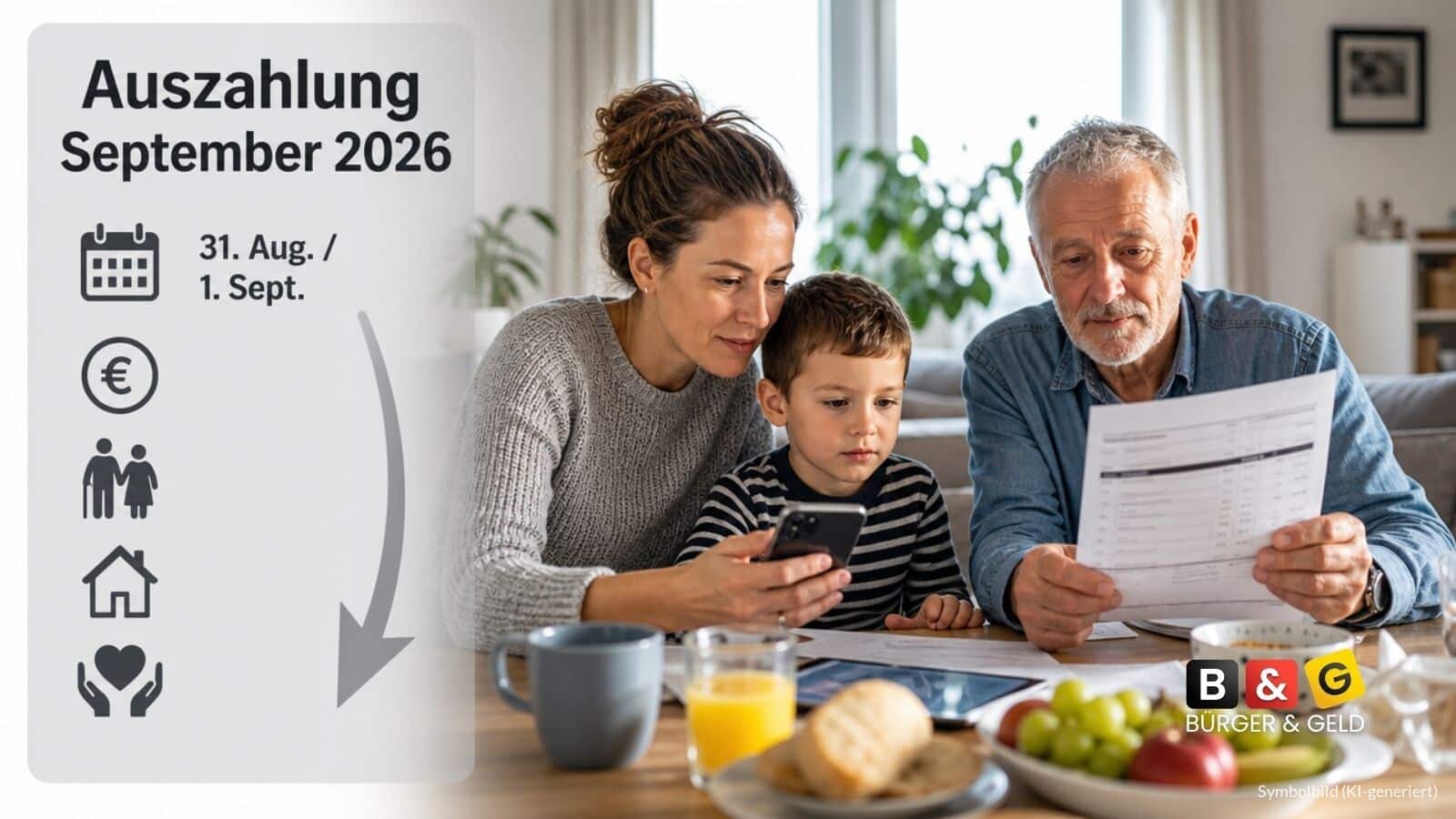 Auszahlungstermine für September 2026