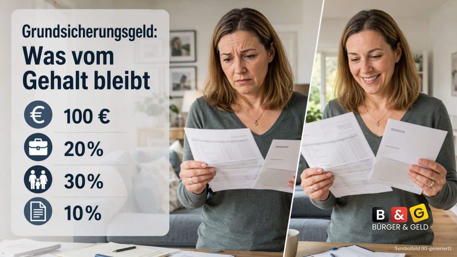 Anrechnung von Einkommen auf das Grundsicherungsgeld