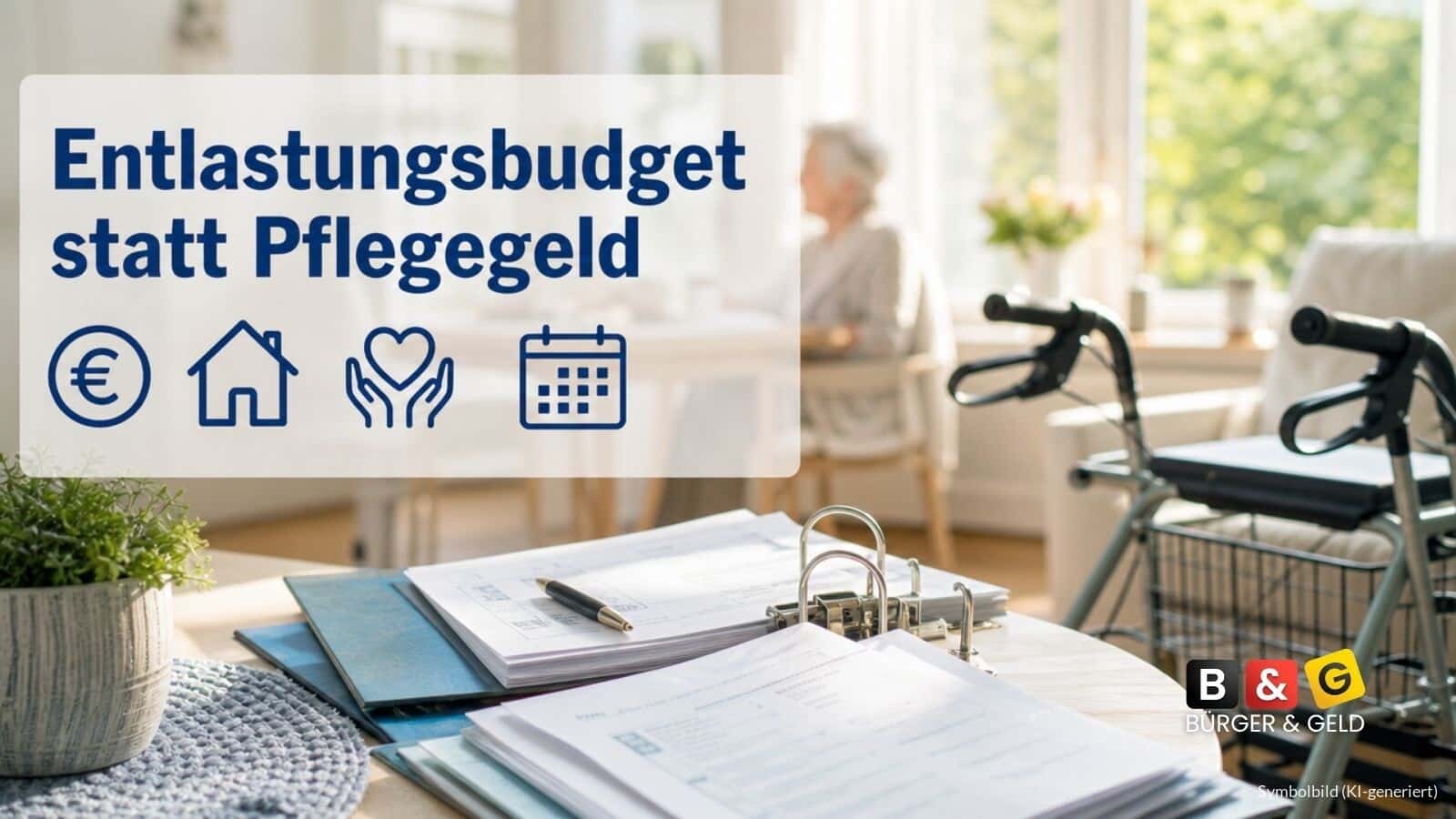 Entlastungsbudget statt Pflegegeld: Was die Pflegereform 2027 für Alleinlebende bedeutet
