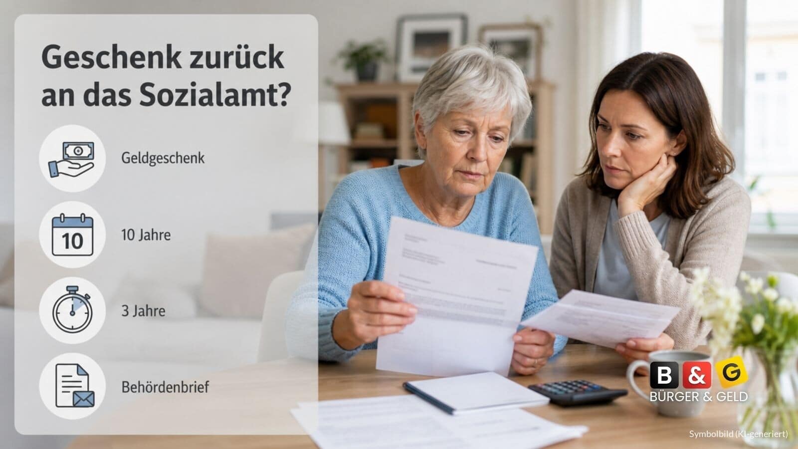 Rückforderung von Geldgeschenk durch Sozialamt