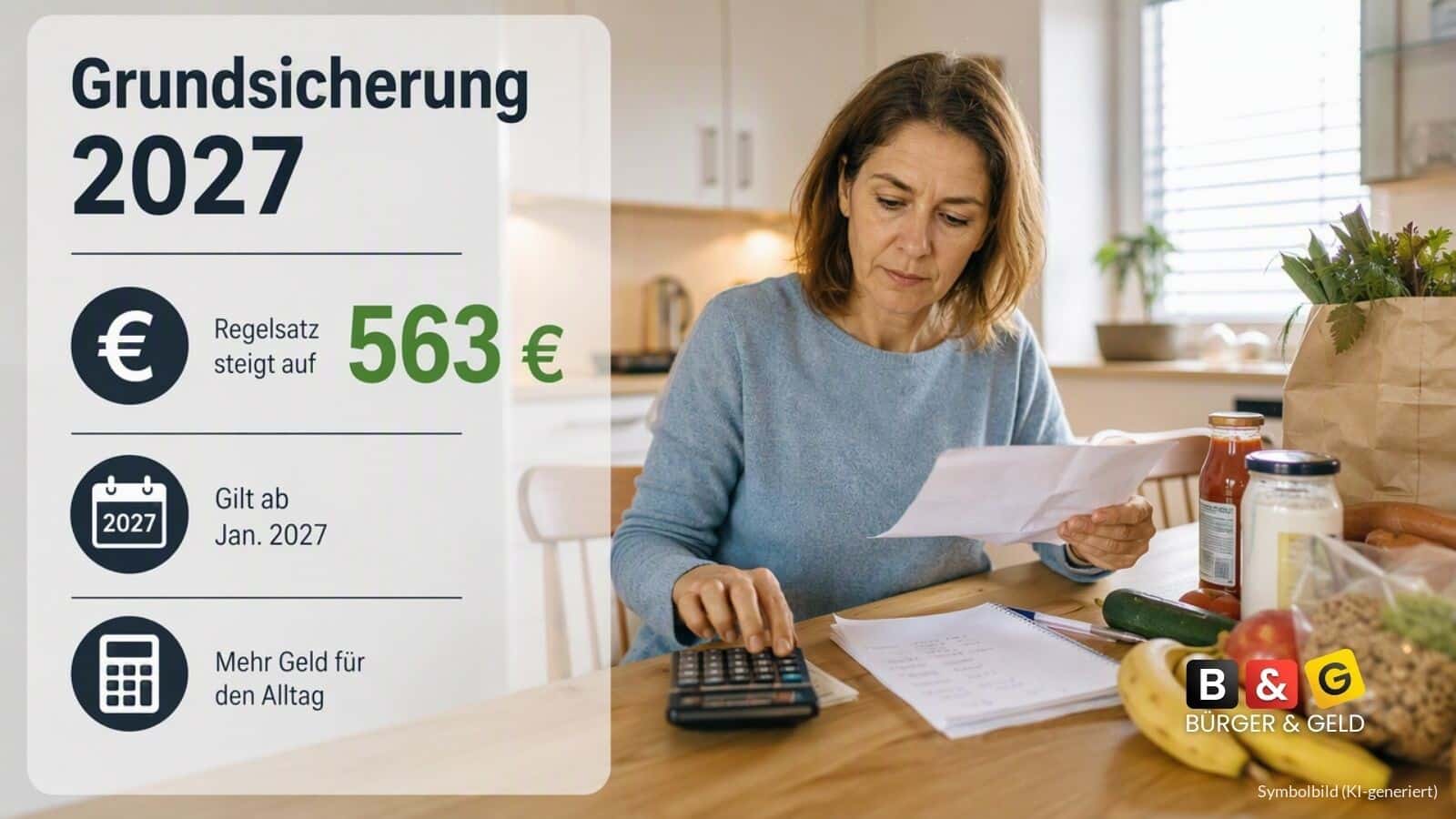 Nullrunde beim Grundsicherungsgeld 2027 wahrscheinlich