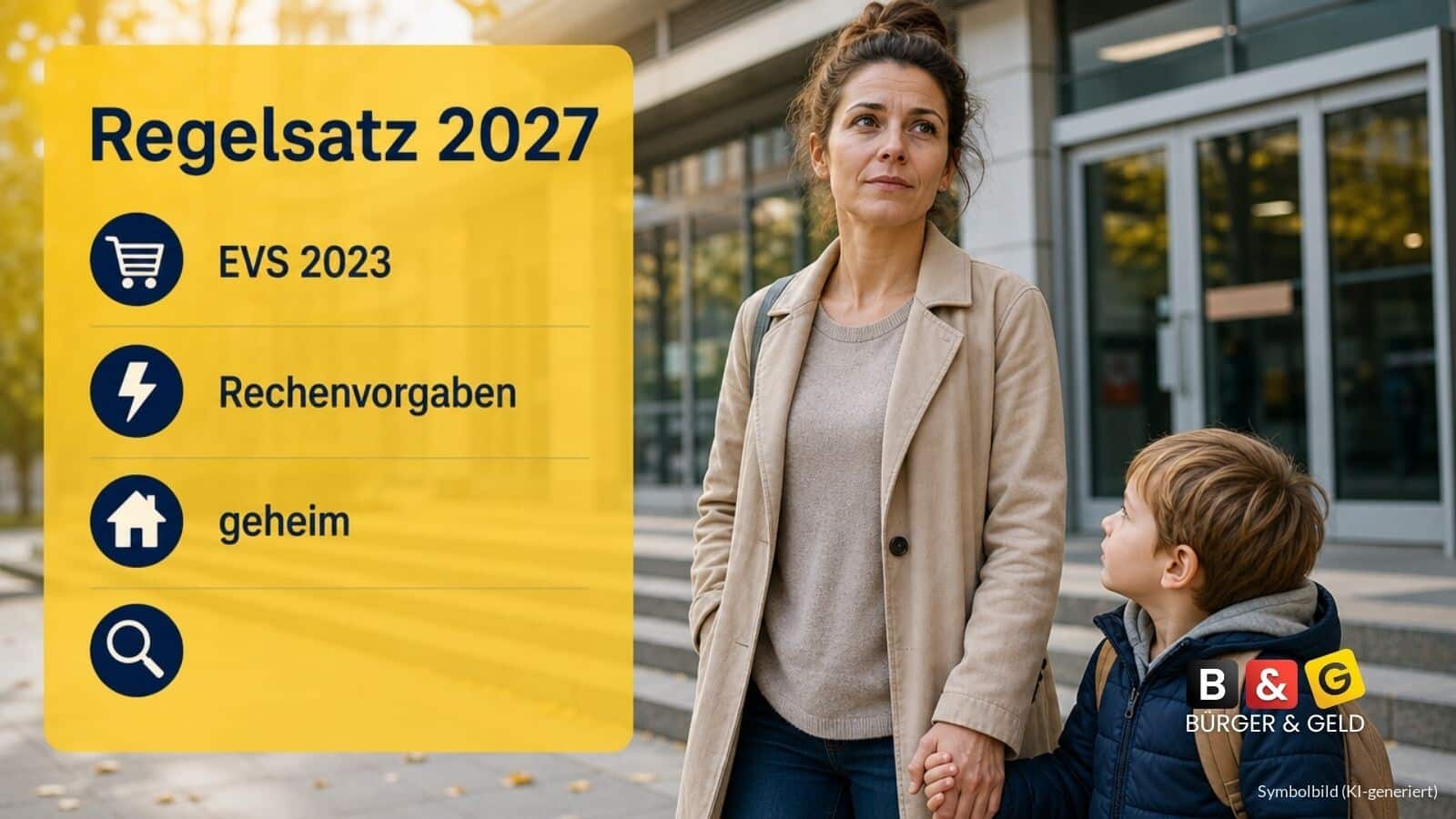 Grundsicherungsgeld: Ermittlung der Regelbedarfe 2027 geheim