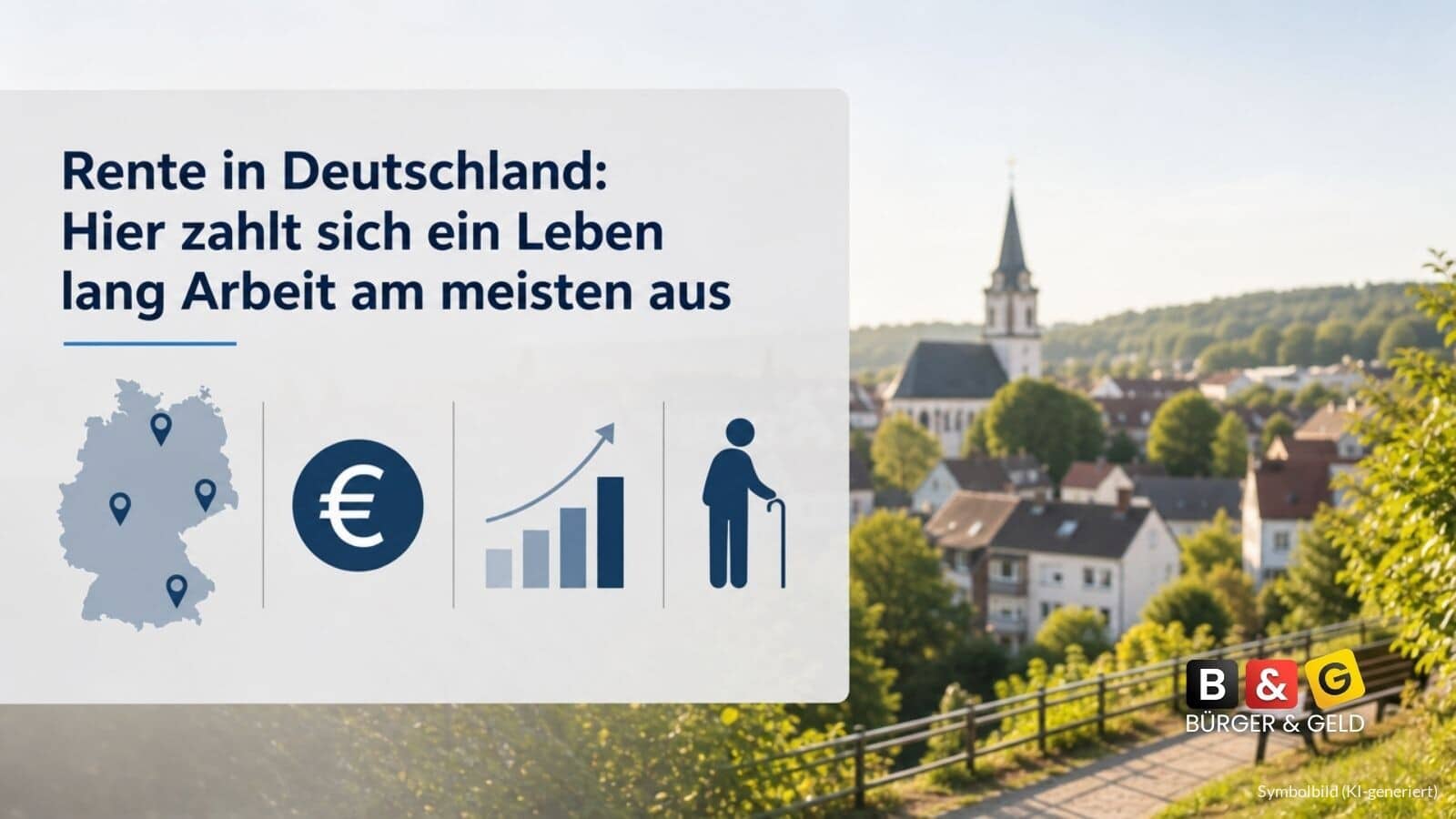 Rente in Deutschland: In diesen Bundesländern bekommen Rentner am meisten – der Unterschied ist gewaltig