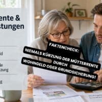 Niemals: Kürzung der Mütterrente durch Wohngeld oder Grundsicherung