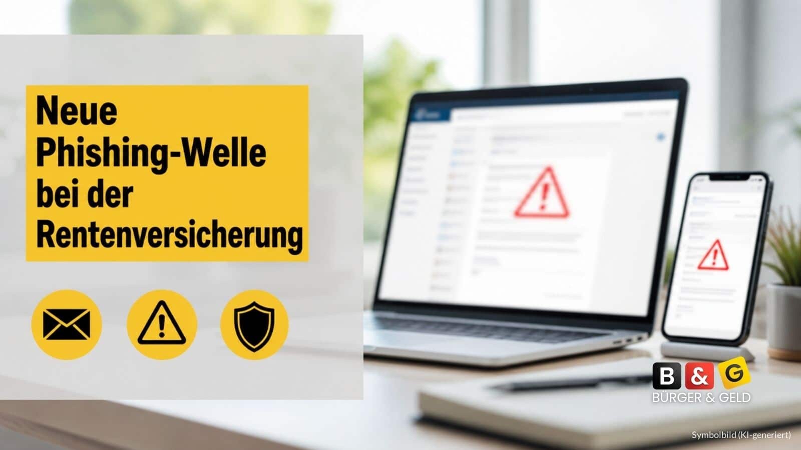 Neue Betrugsmasche im Namen der Rentenversicherung: Gefälschtes Gesetz als Köder