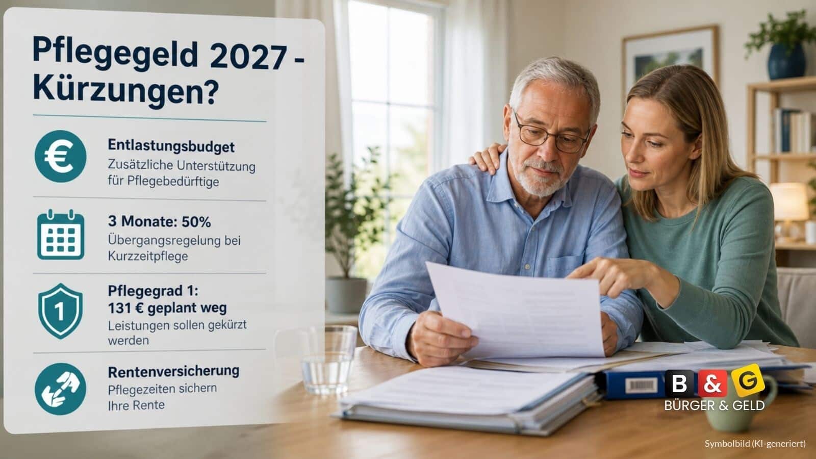 Pflegegeld 2027 - Kürzungen