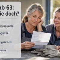 Rente ab 63 - bleibt sie doch bestehen?