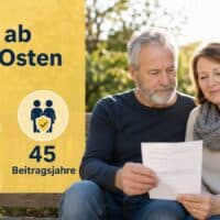 Rente ab 63 im Osten