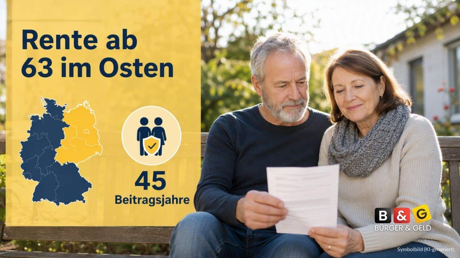 Rente ab 63 im Osten