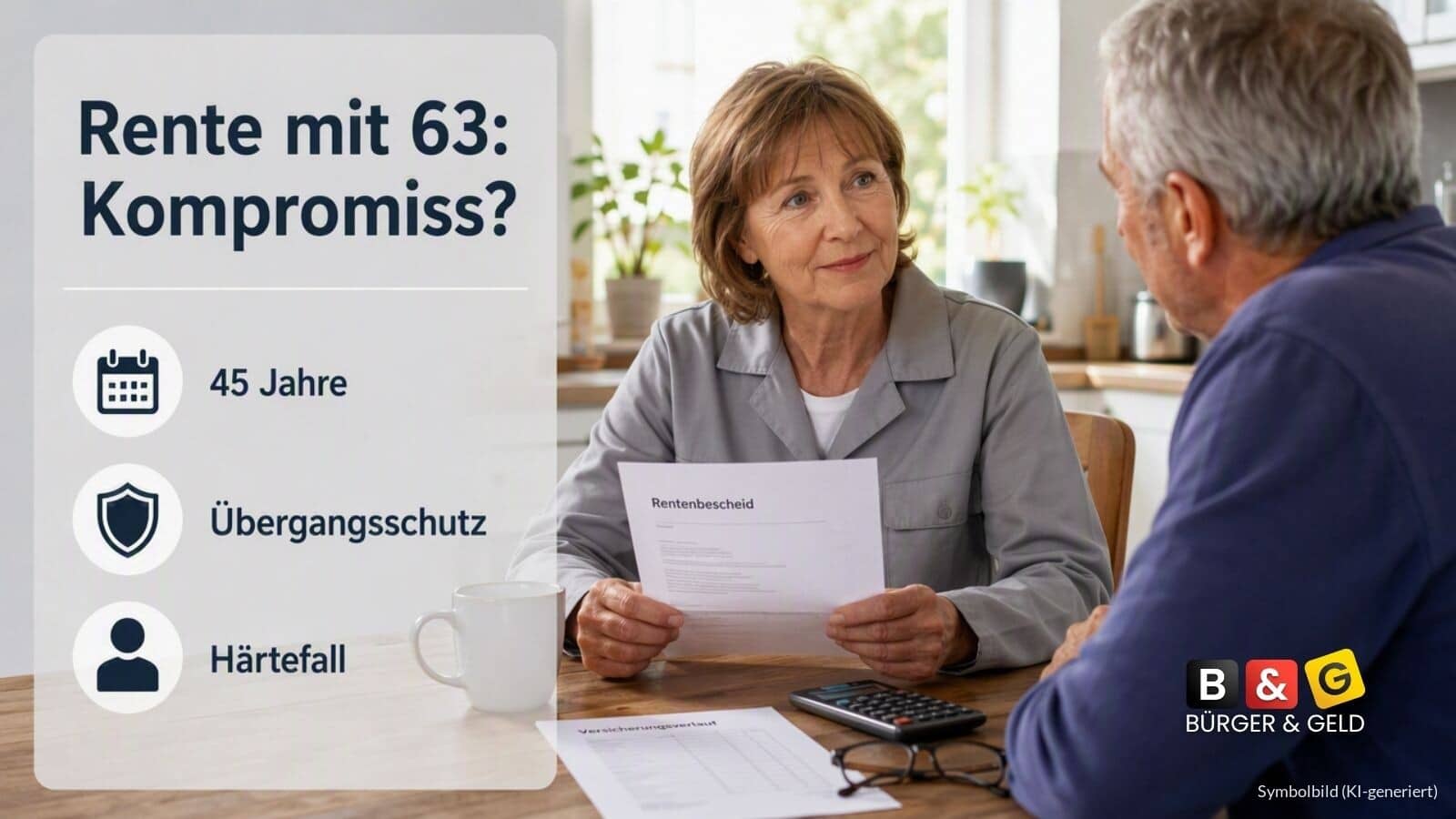 Kompromiss bei Abschaffung der Rente mit 63