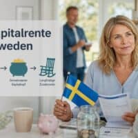 2 Prozent Beitrag bei der Rente aus Schweden