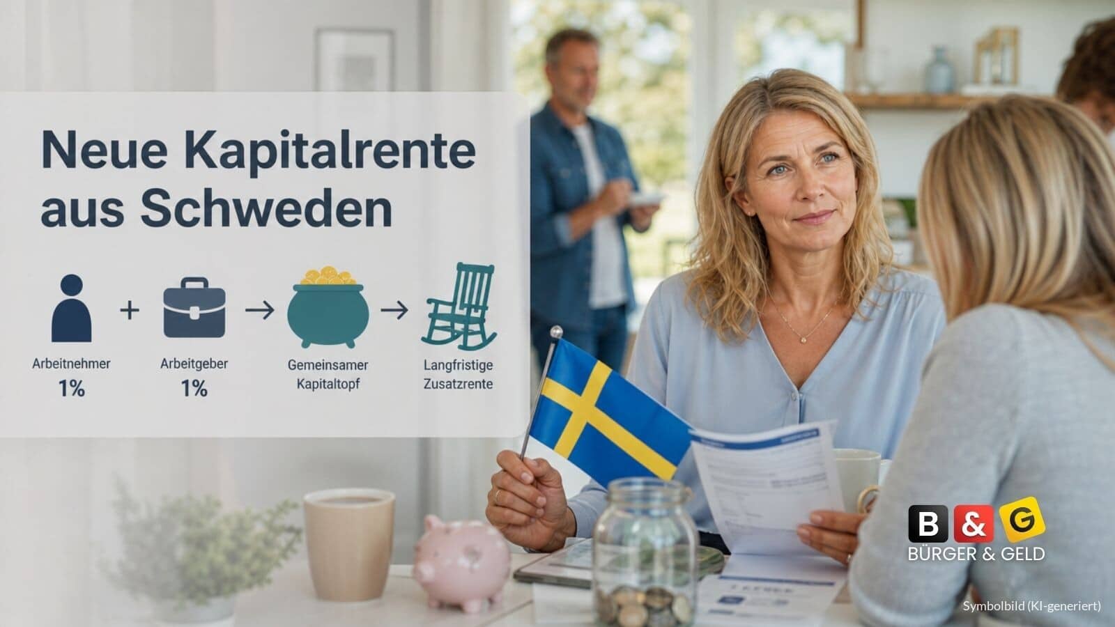 2 Prozent Beitrag bei der Rente aus Schweden