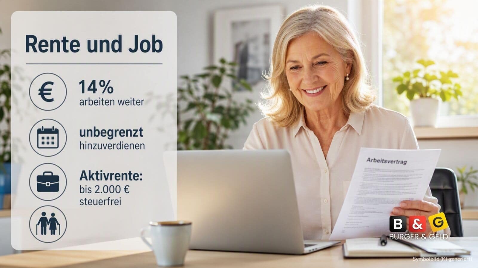 Rente und Job - immer mehr Rentner arbeiten